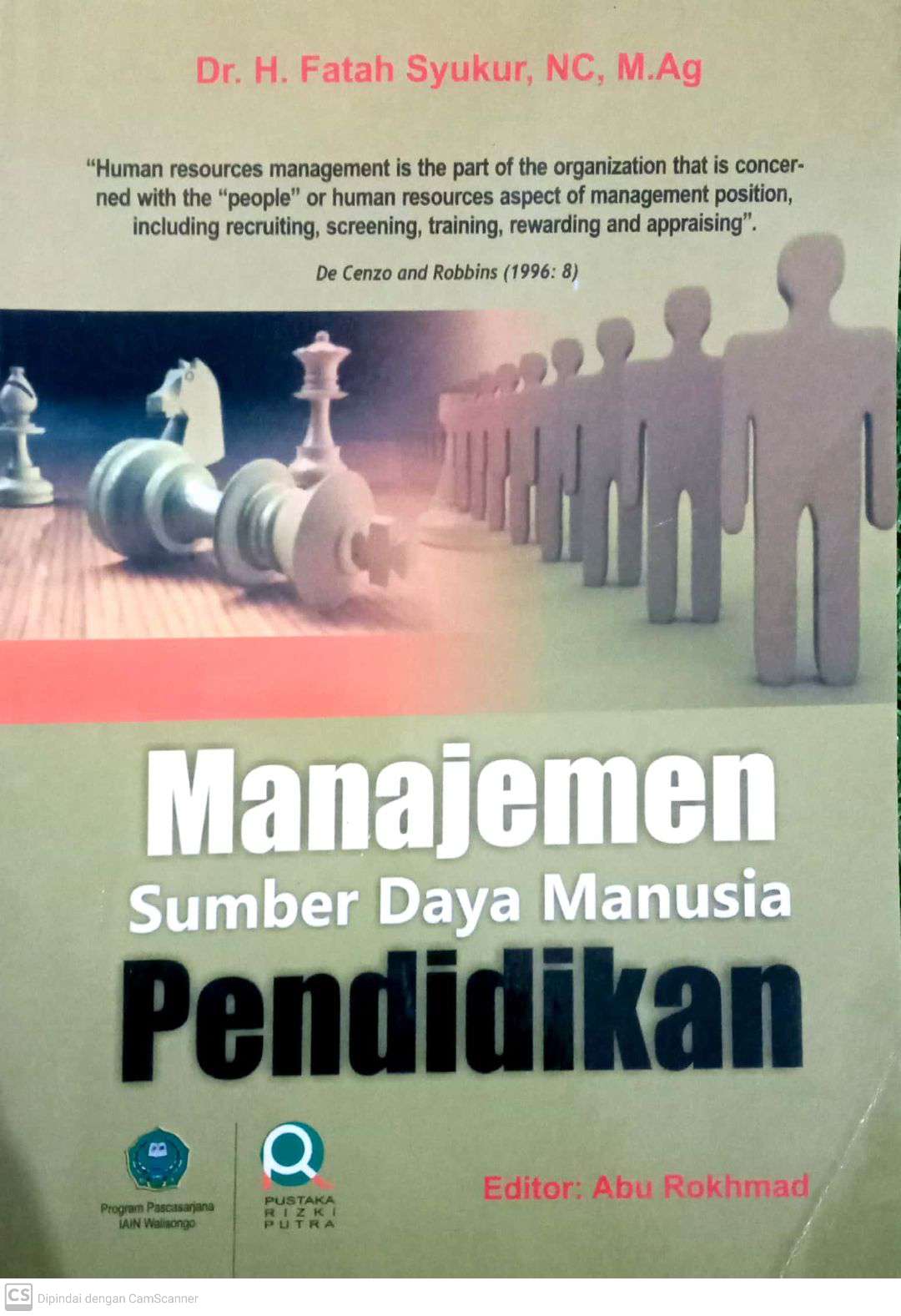 Manajemen Sumber Daya Manusia Pendidikan