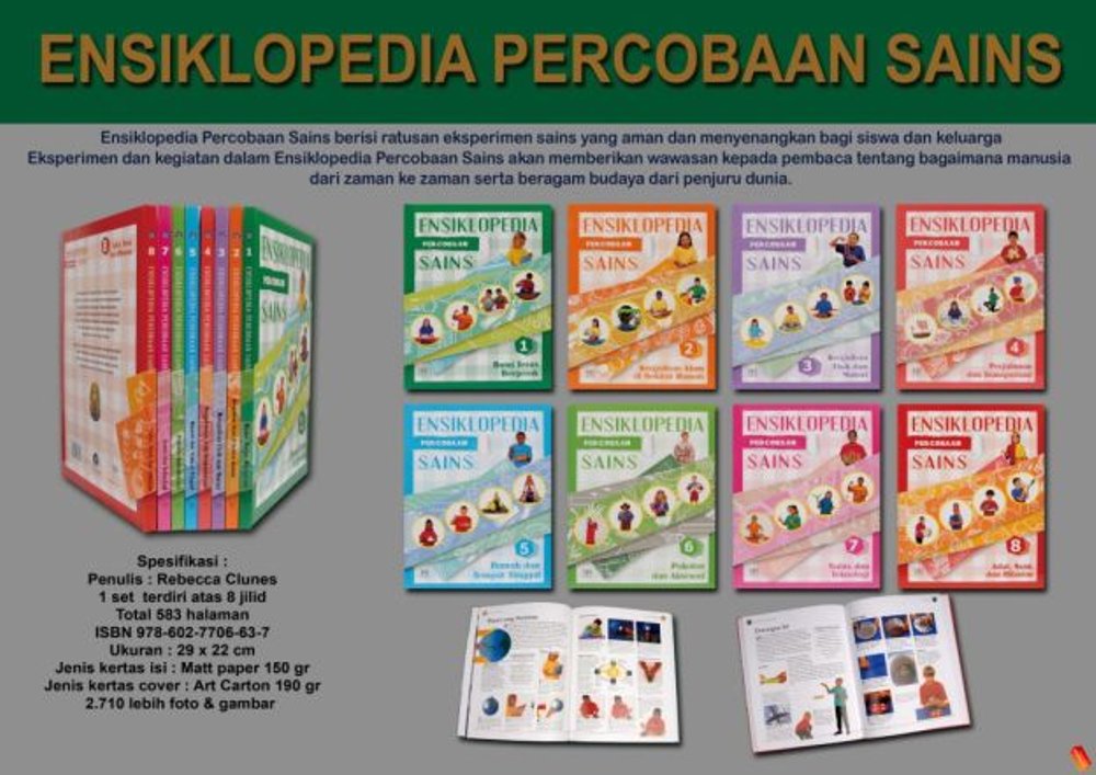 Ensiklopedia Percobaan Sains: Keajaiban Alam di Sekitar Rumah 2