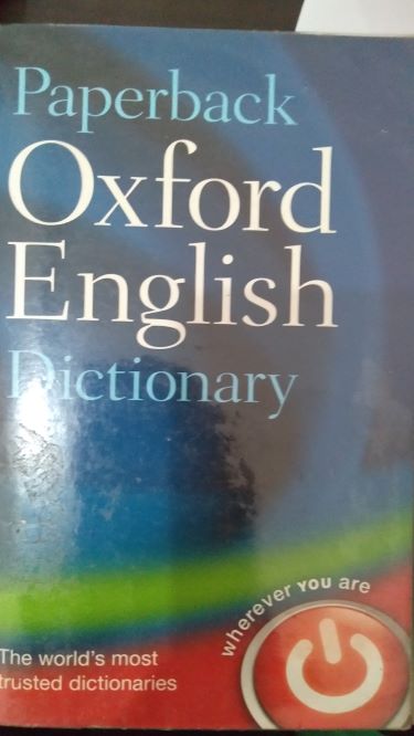 Paperback Oxford English Dictionary