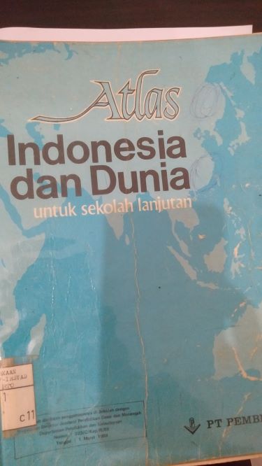 Atlas Indonesia dan Dunia untuk sekolah Lanjutan