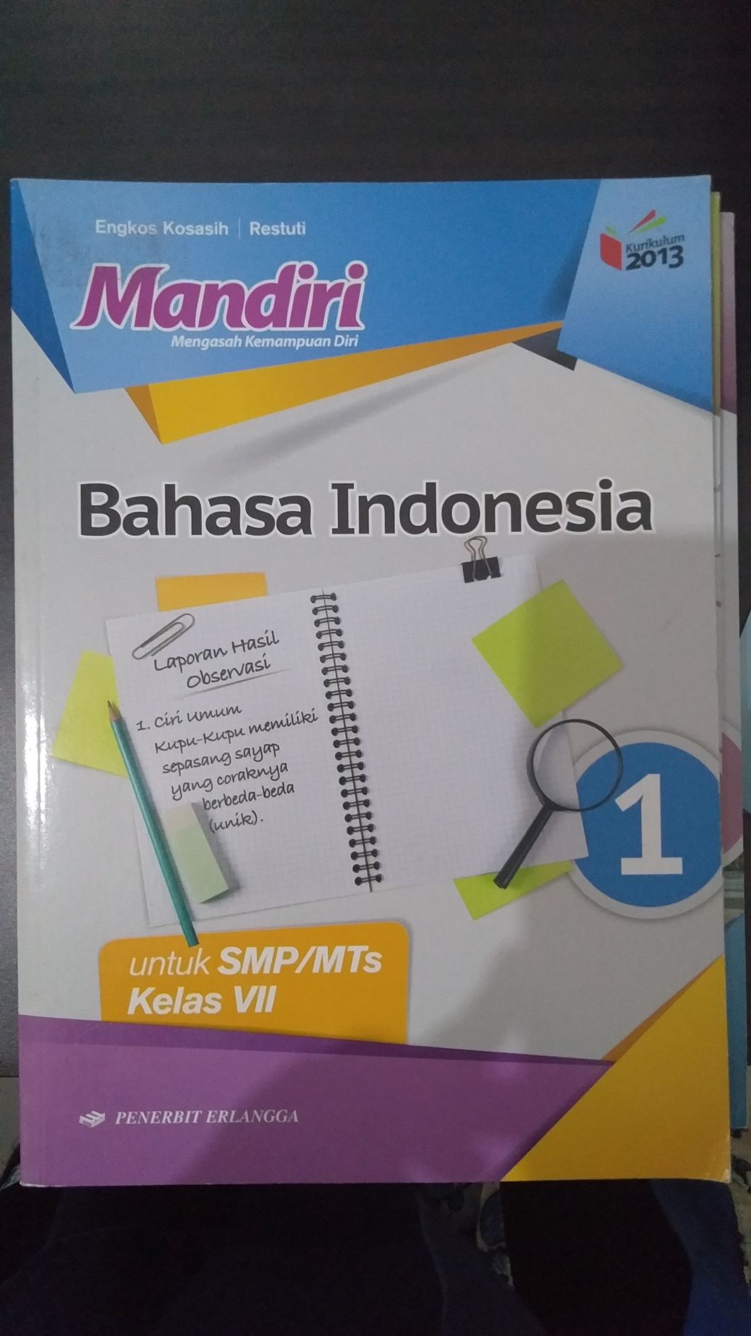 Mandiri Bahasa Indonesia untuk SMP/MTs Kelas VII (1)