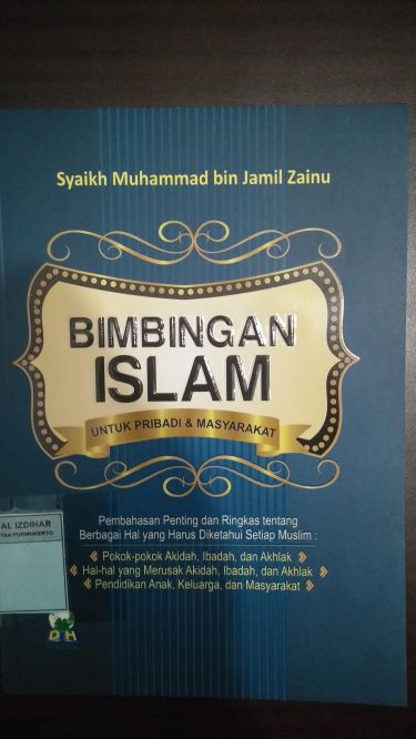 Bimbingan Islam Untuk Pribadi dan Masyarakat