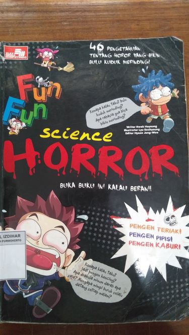 Science Horror : Buka Buku Ini Kalau Berani