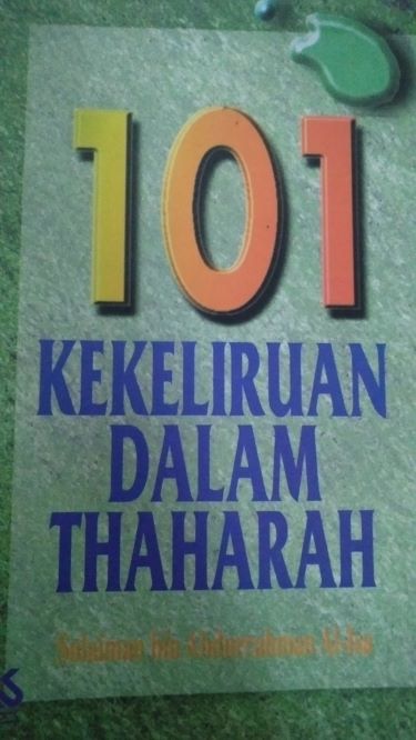 101 Kekeliruan Dalam Thaharah