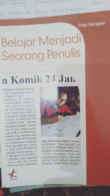 Belajar Menjadi Seorang Penulis