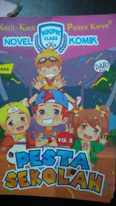 Seri Novel Komik Kecil – Kecil Punya Karya @Class Pesta Sekolah