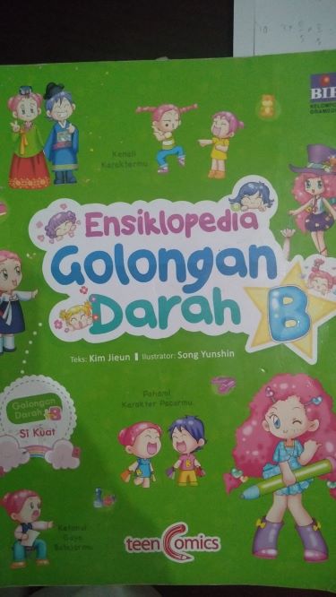 Ensiklopedia Golongan Darah B