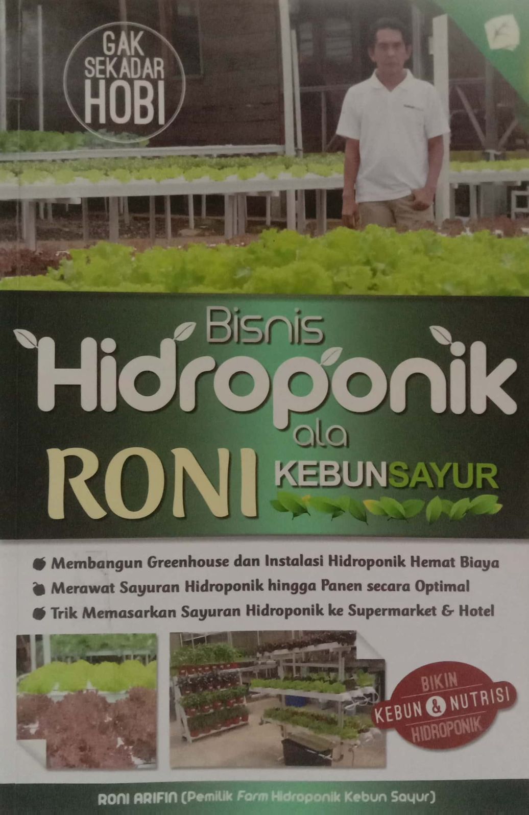 Bisnis Hidroponik ala Roni Kebun Sayur