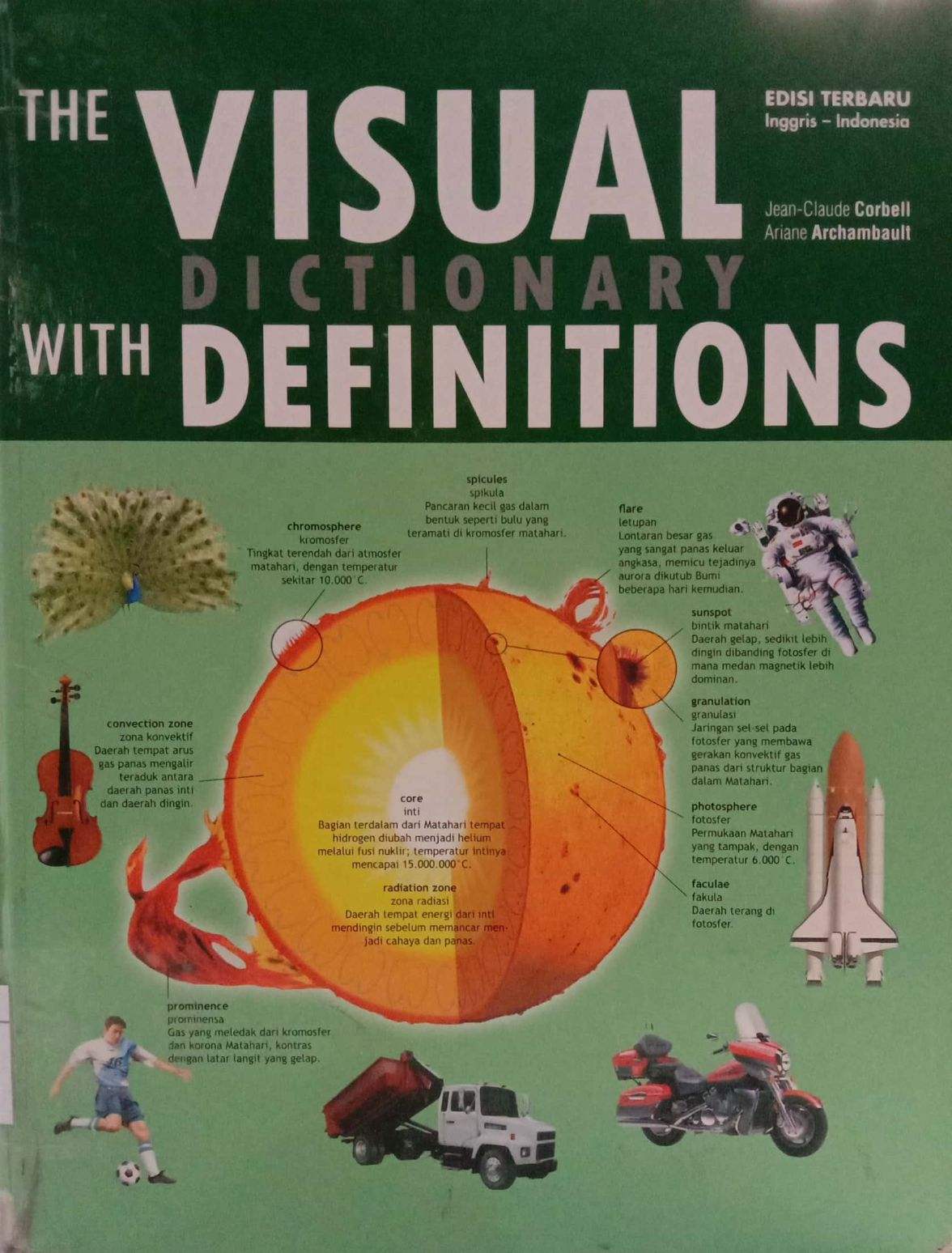 The Visual Dictionary with Definitions: Edisi Terbaru Indonesia-Inggris