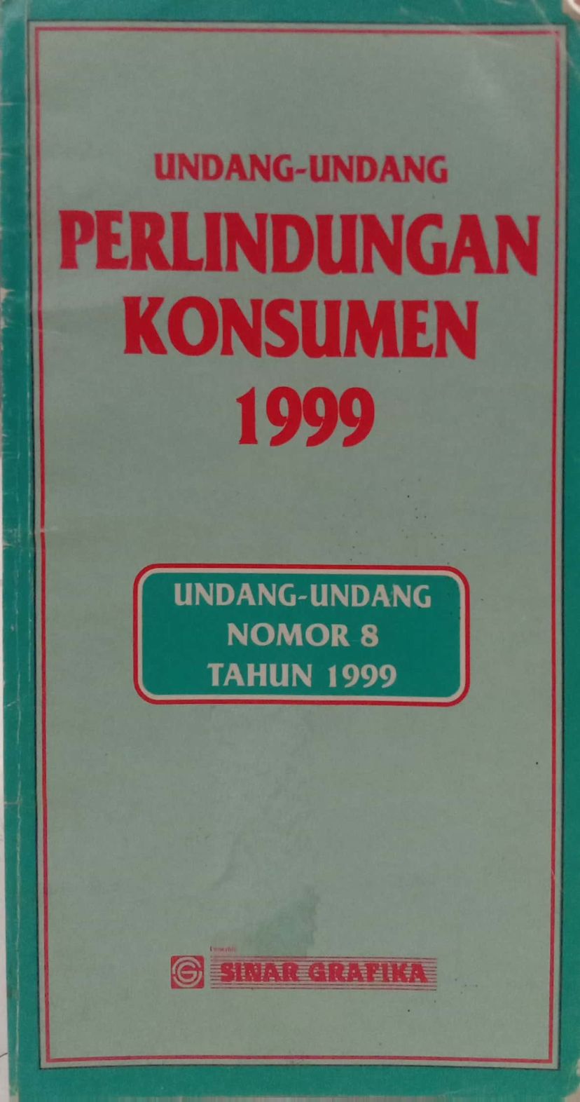 Undang-undang Perlindungan Konsumen 1999