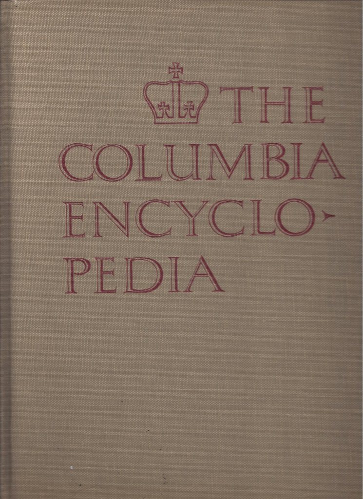 The Columbia Encyclopedia Third Edition Volume IV Mussolini-Sea Squirt